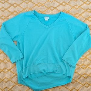 Sun Moda California V-Neck Pullover Sweater
